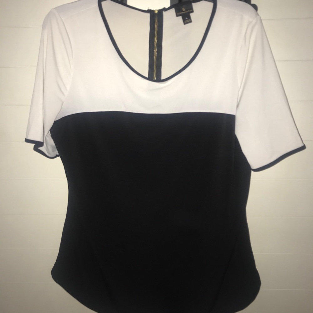 Color Block Blouse